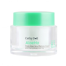 Cathy Doll Aloe Ha Fresh Aloe Vera (83%) Memory Cream 50 gr. Thailand