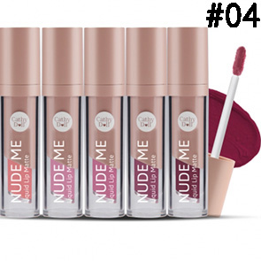 Cathy Doll Nude Me Liquid Lip Matte 4gr.Thailand.ozbm.#04 Rose Bloom