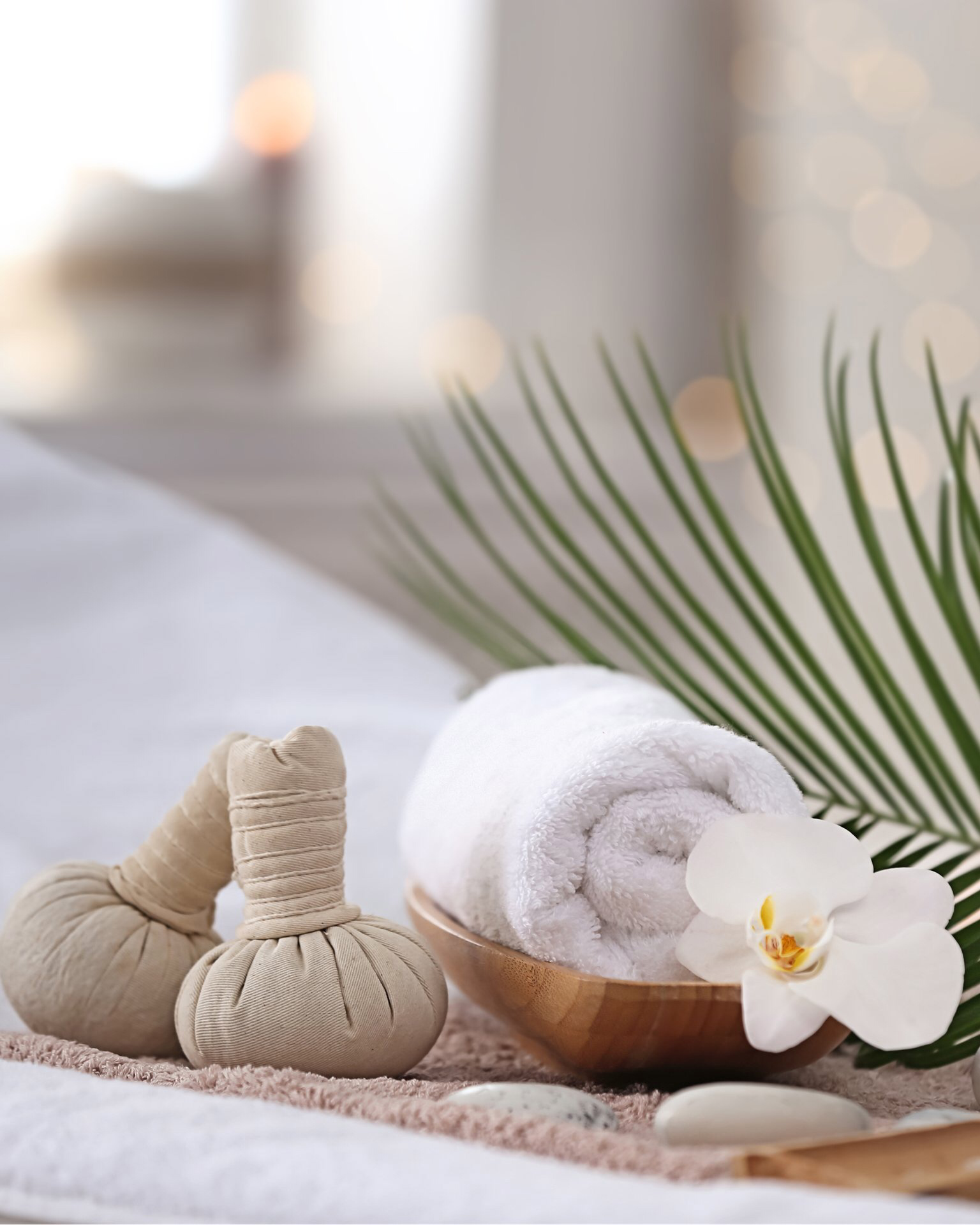 МЕШОЧЕК ДЛЯ МАССАЖА ЛИЦА ИЗ ТАЙЛАНДА. Тайский травяной мешочек для массажа лица ИСМЕ РАСЙЯН на основе целебных трав ISME RASYAN Herbal Compress 70 гр.