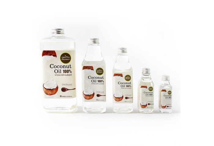 Натуральное Тайское кокосовое масло Phutawan Coconut Oil 450 мл. тайское кокосовое масло купить в москве