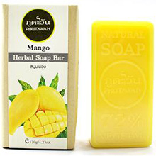 Phutawan Mango HERBAL SOAP BAR 120 gr. Thailand
