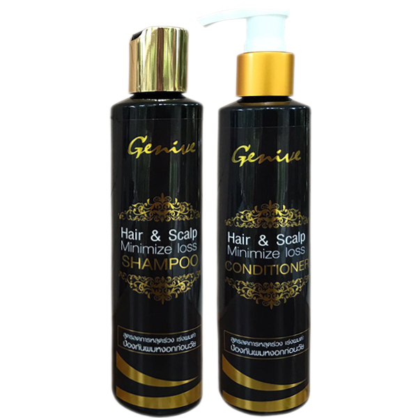 Тайский шампунь и кондиционер для роста волос Genive Hair and Scalp Minimize Loss