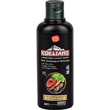 Тайский шампунь от выпадения для темных волос Kokliang Hair Darkening & Thickening Shampoo 200 мл. тайланд