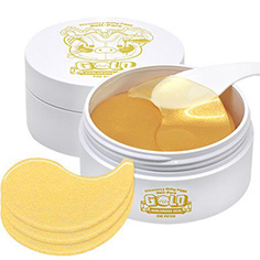 Увлажняющие гидрогелевые патчи из Кореи ELIZAVECCA GOLD HYALURONIC ACID EYE PATCH 60 patches. Korea